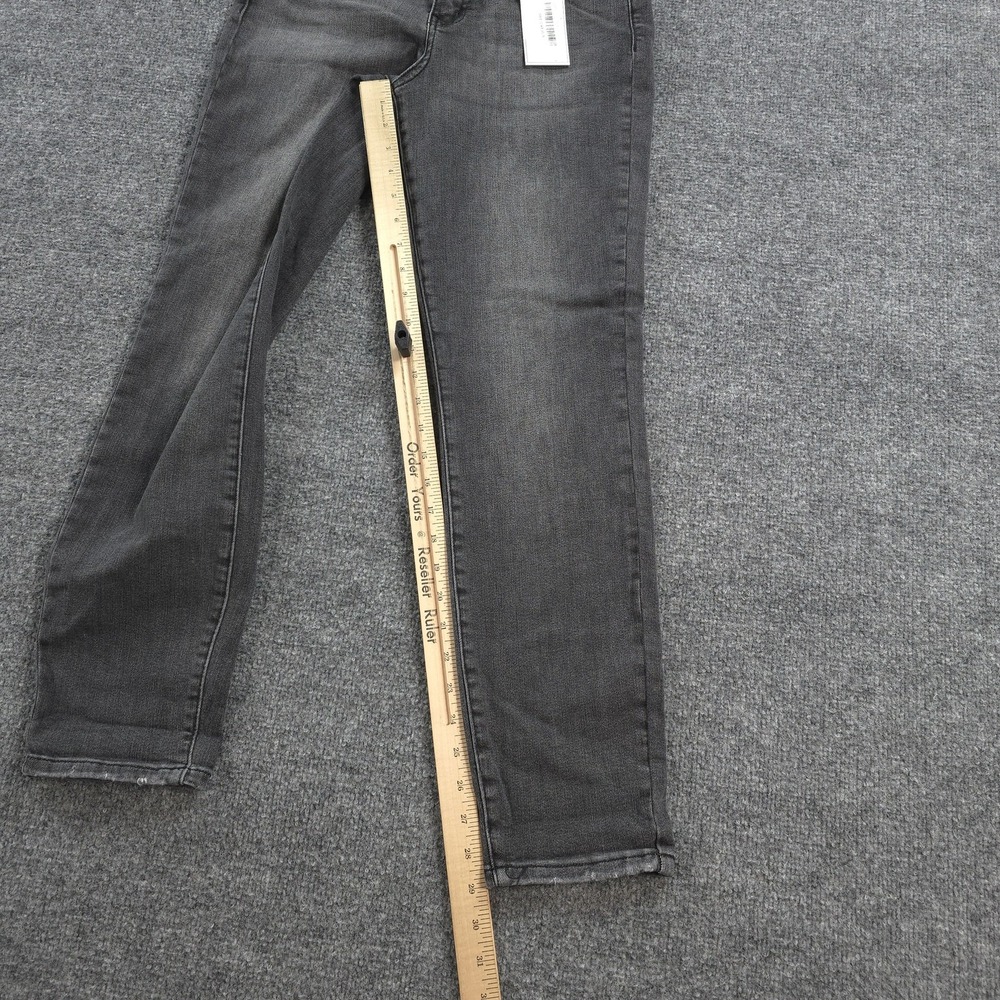 Judy Blue Jeans Womens 5/27 Black Boyfriend Mid Rise Relaxed Stretch Denim NEW - Picture 10 of 14